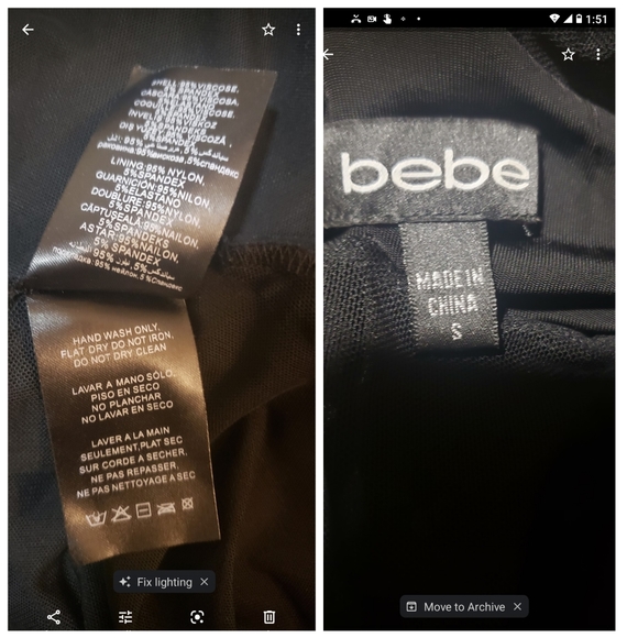 Bebe Sexy Black Dress size Small Swing Style Marilyn Monroe Dress - Picture 9 of 16